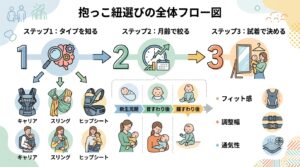 赤ちゃんの抱っこ紐おすすめ比較 - 失敗しない選び方ガイド