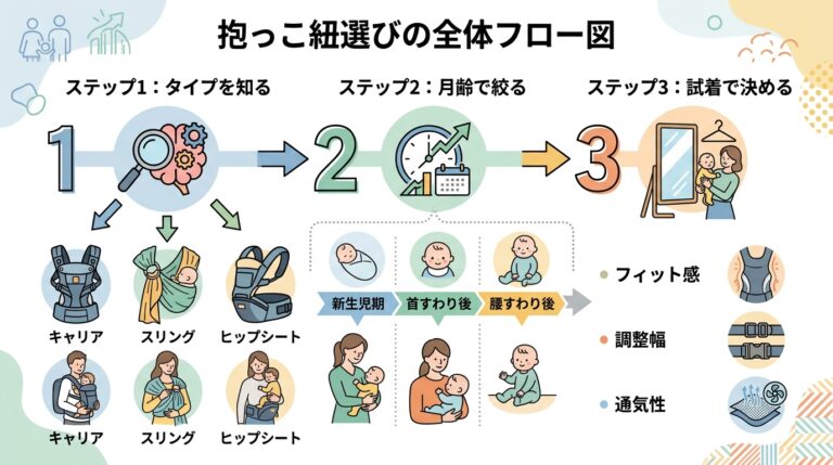 赤ちゃんの抱っこ紐おすすめ比較 - 失敗しない選び方ガイド