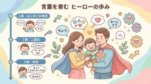 子供の言葉が遅い…と心配なママへ - 月齢別の目安と受診の判断ポイント