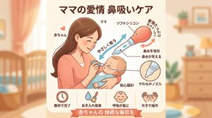 赤ちゃんの鼻水の吸い方完全ガイド - 月齢別の鼻吸い器の使い方と受診目安
