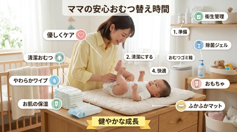赤ちゃんのおむつかぶれ対処法と予防 - 月齢別ケアと薬の選び方ガイド
