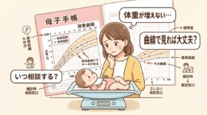 赤ちゃんの体重が増えない…月齢別の目安・原因・受診の判断軸まで小児科視点でやさしく解説
