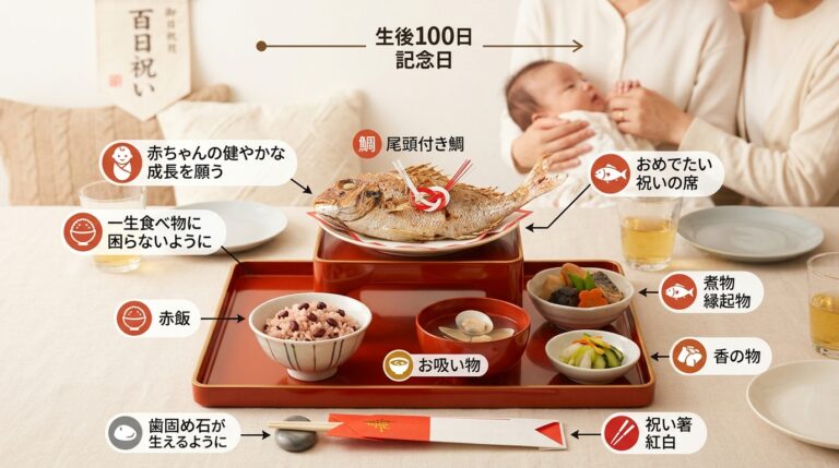 お食い初めのやり方 - 自宅で簡単にできる100日祝いの準備・順番・段取り完全ガイド
