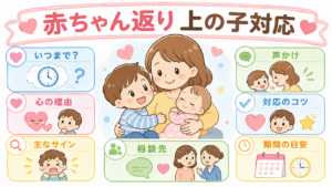 赤ちゃん返りの上の子への対応 - いつまで続く？二人目育児のケア