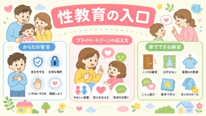 性教育の入口｜プライベートゾーンの伝え方と、家でできる練習