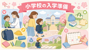 小学校の入学準備リスト｜就学時健診から4月までにやること