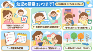 幼児の昼寝はいつまで？やめる時期の見分け方と園との付き合い方
